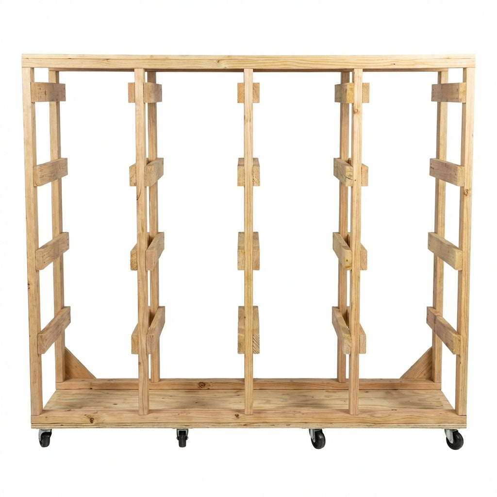 DIY 27 Gallon Tote Storage Rack Plans | DIY Tote | Bin Rack plans | Tote Garage Storage Shelves | Tote Storage Rack | Storage bin Plans